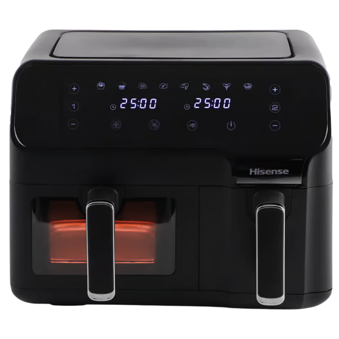 HISENSE AIR FRYER DUAL 5.5L + 3.3L